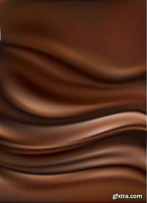 Chocolate swirl background 8X JPEG