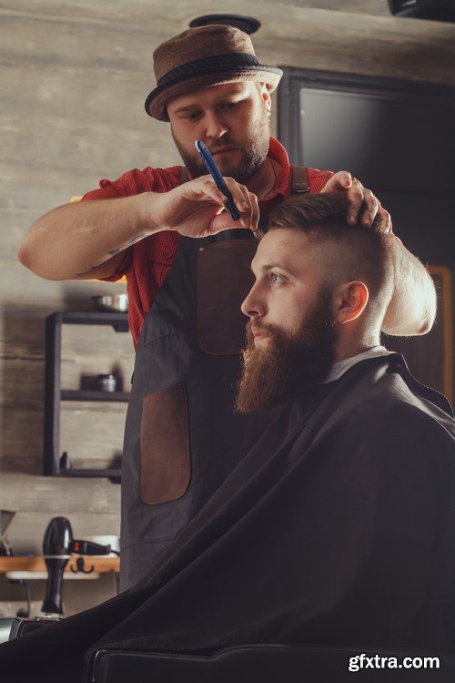 Hipster Barber - 15x JPEGs