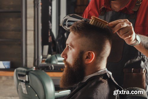 Hipster Barber - 15x JPEGs