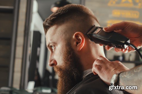 Hipster Barber - 15x JPEGs