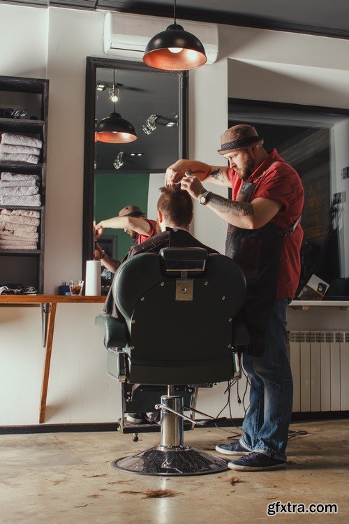 Hipster Barber - 15x JPEGs