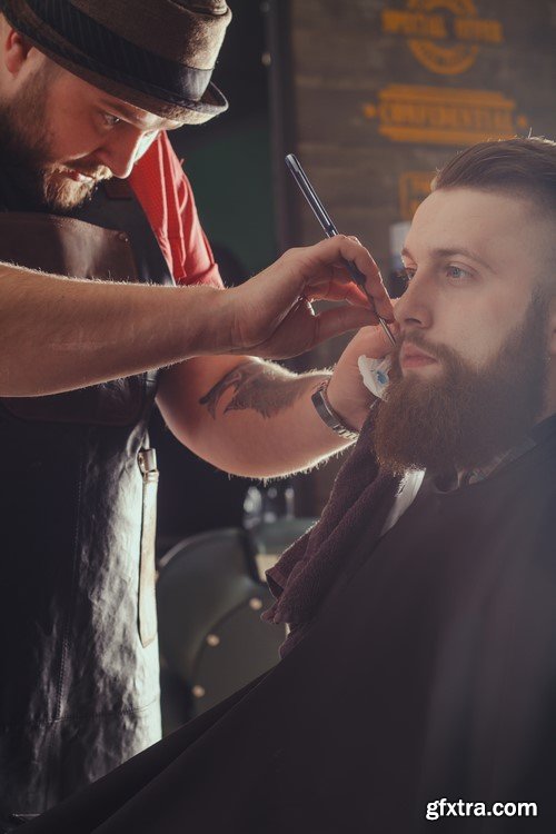 Hipster Barber - 15x JPEGs