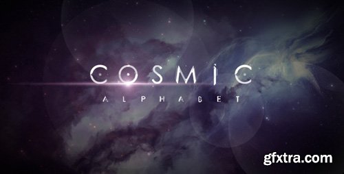 Videohive - Cosmic Alphabet - 9456306