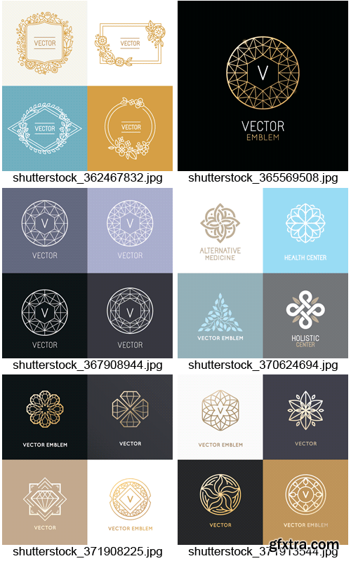 Amazing SS - Vector Emblems, 25xEPS