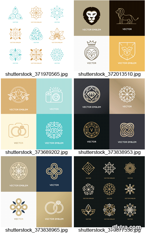 Amazing SS - Vector Emblems, 25xEPS