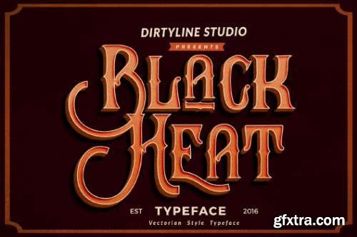 CreativeMarket Black Heat 631422