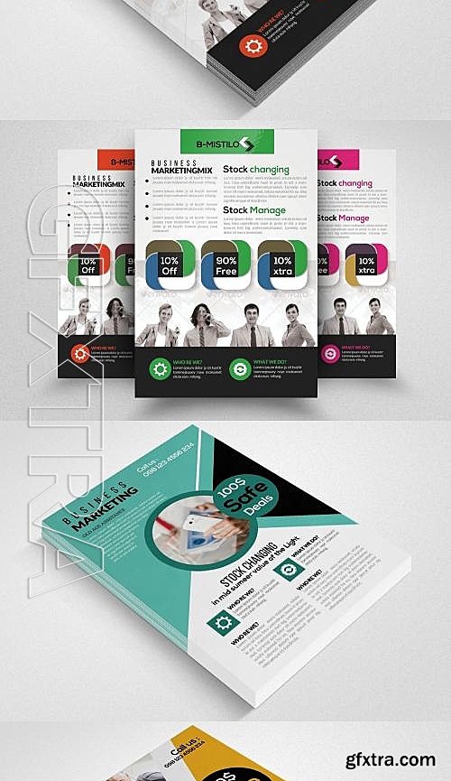 CM - 6 Business Corporate Flyer Bundle 625885