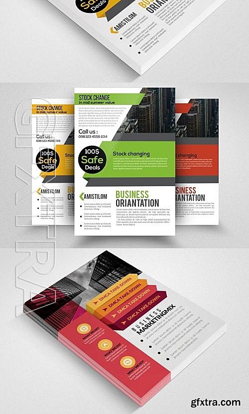 CM - 7 Business Corporate Flyer Bundle 625866