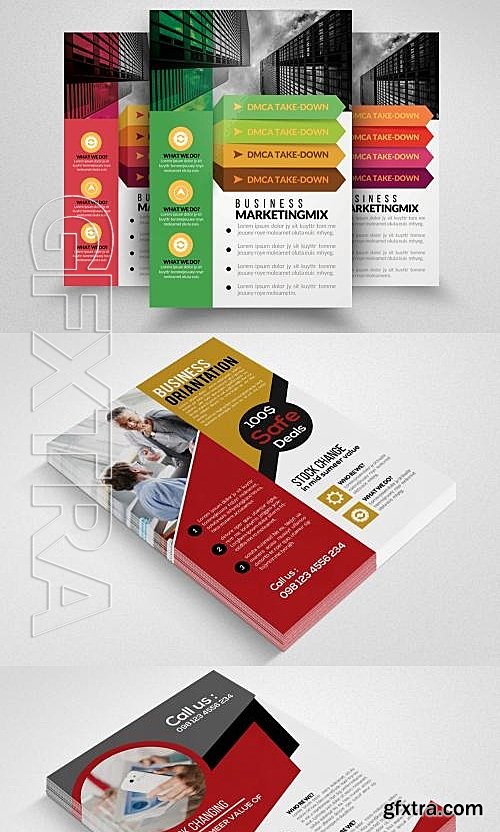 CM - 7 Business Corporate Flyer Bundle 625866