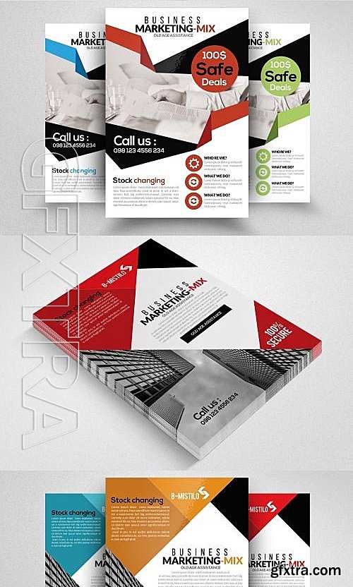 CM - 7 Business Corporate Flyer Bundle 625866