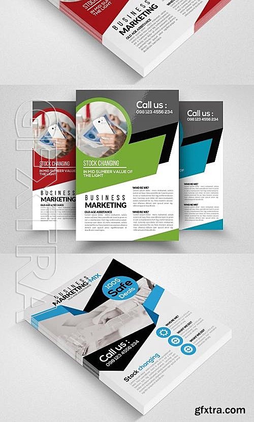 CM - 7 Business Corporate Flyer Bundle 625866