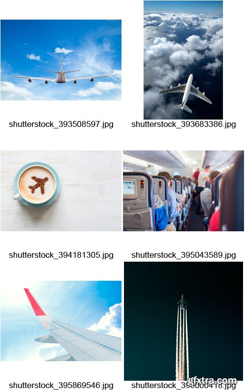 Amazing SS - Passenger Airliners, 25xJPG