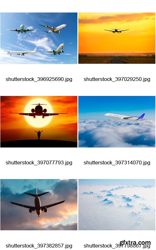 Amazing SS - Passenger Airliners, 25xJPG
