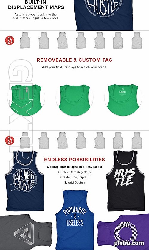 CM - Next Level 3633 Tank Top Mockups 631776