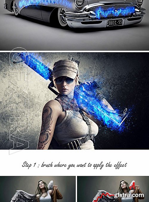 GraphicRiver - Fire Photoshop Actions 15698056