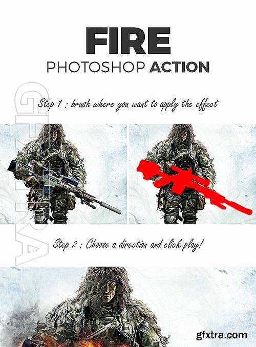 GraphicRiver - Fire Photoshop Actions 15698056