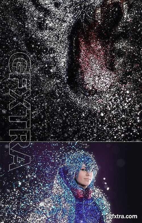 GraphicRiver - GlitterStorm Photoshop Action 15723406