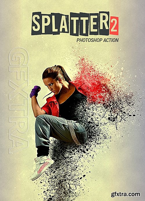 GraphicRiver - Splatter 2 - Photoshop Action 15713159