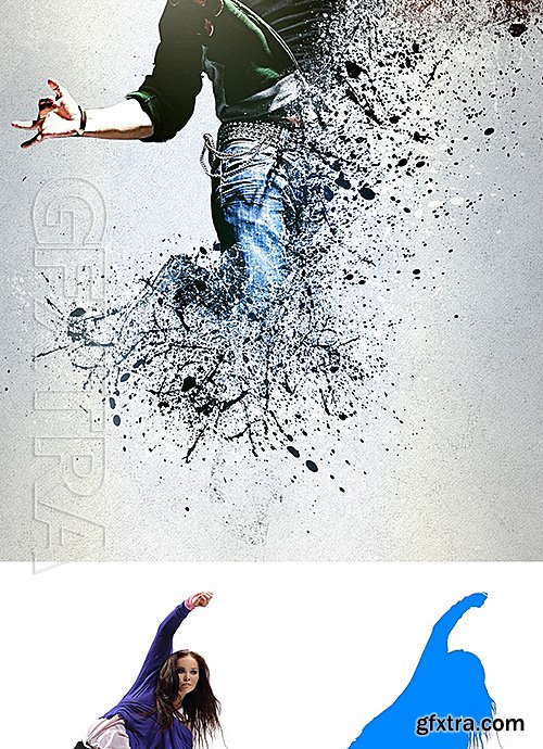 GraphicRiver - Splatter 2 - Photoshop Action 15713159