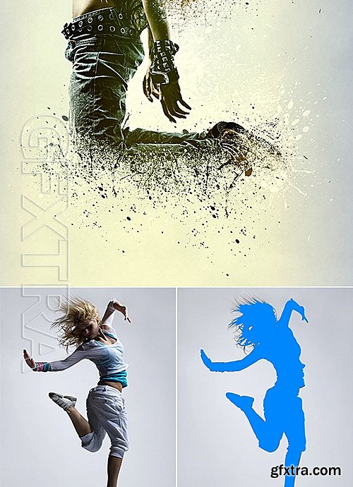 GraphicRiver - Splatter 2 - Photoshop Action 15713159