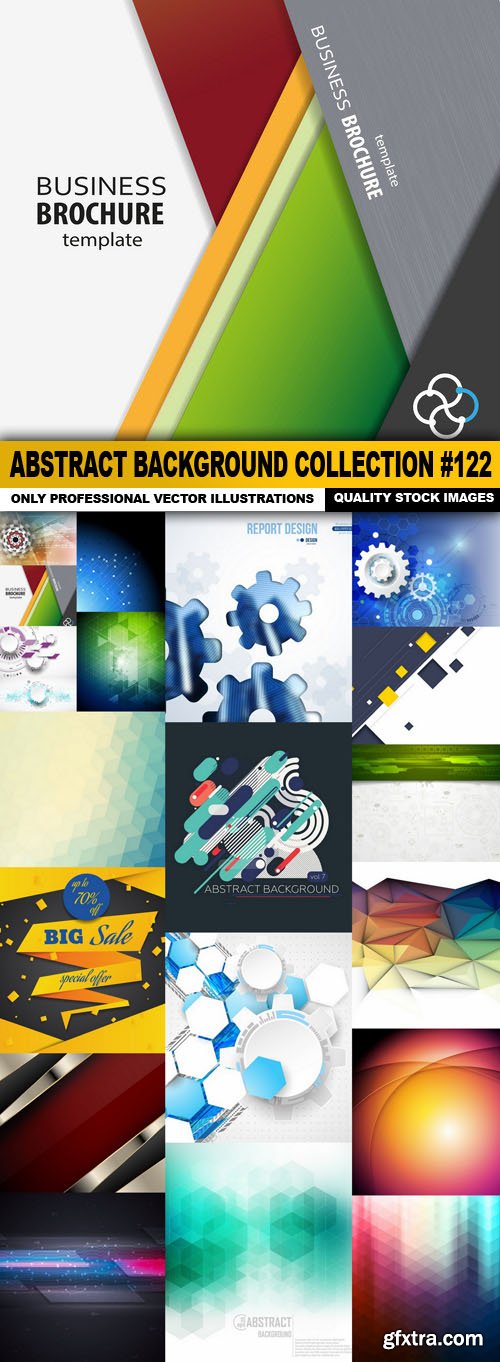 Abstract Background Collection #122 - 20 Vector