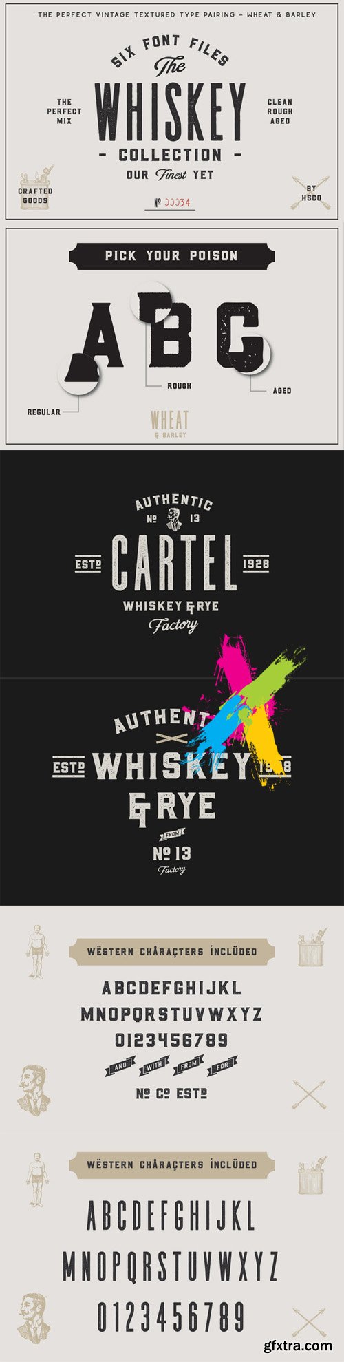 CM - The Whiskey Font Collection