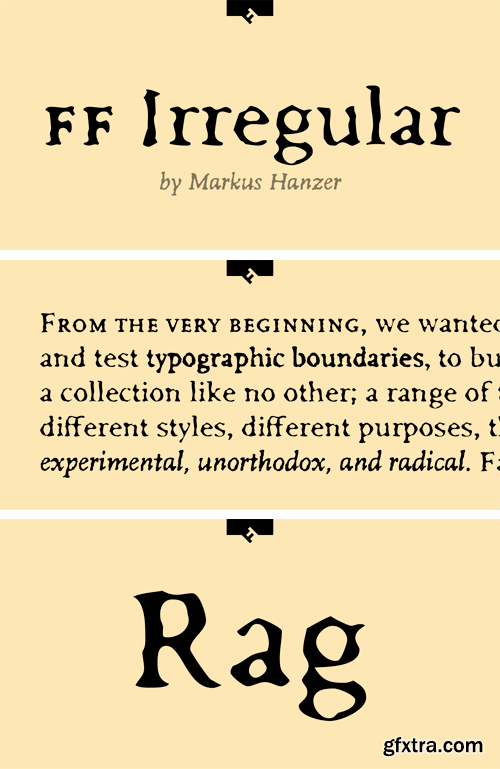 FF Irregular Font Family