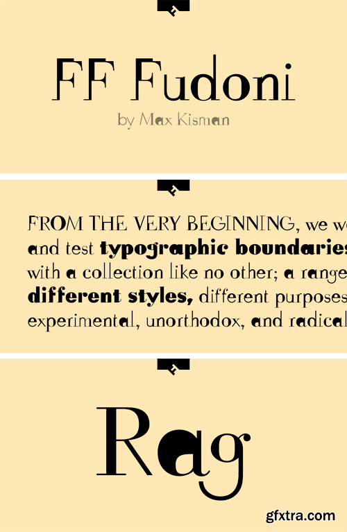 FF Fudoni Font Family