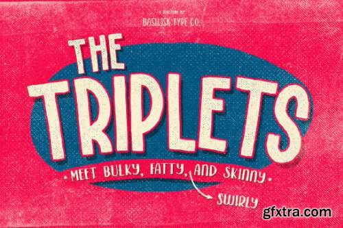 The Triplets - Font Trio 628010