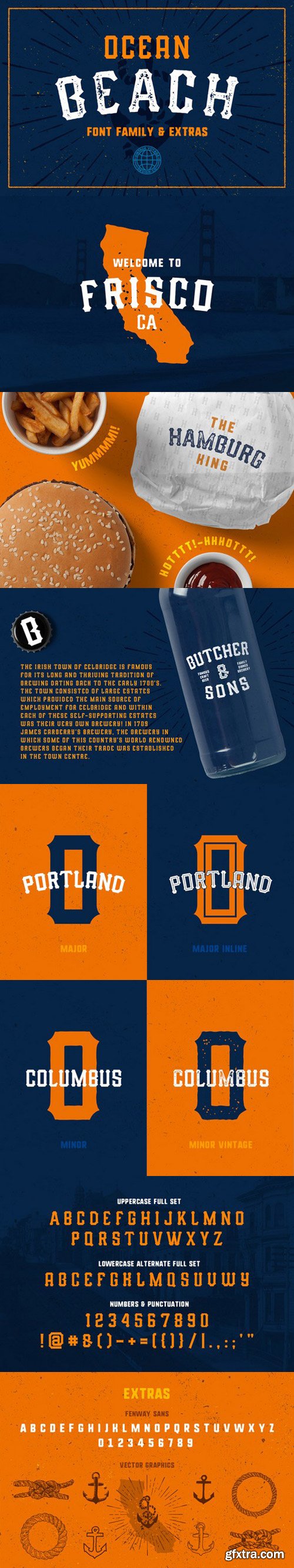 CM - Ocean Beach • Font Family 647231