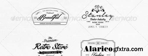 Graphicriver Vintage Badges and Logos Vol 6 8017543