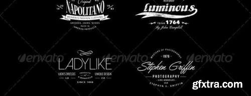 Graphicriver Vintage Badges and Logos Vol 6 8017543