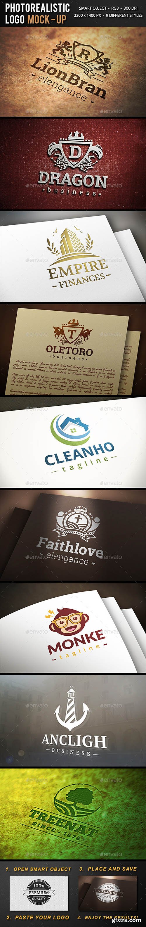 Graphicriver Logo Mockup 11684425