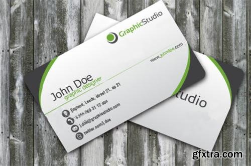 CreativeMarket Clear Business Card 620921