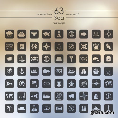 Icons & Stickers - 25xEPS