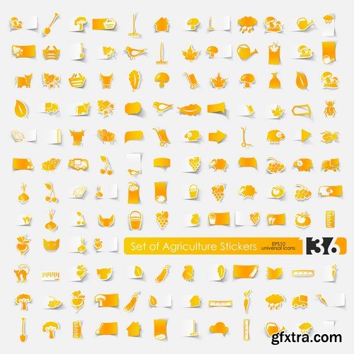 Icons & Stickers - 25xEPS