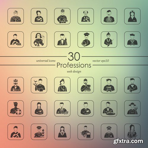 Icons & Stickers - 25xEPS