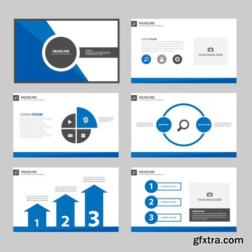 Polygon Infographic Presentation Template - 25xEPS