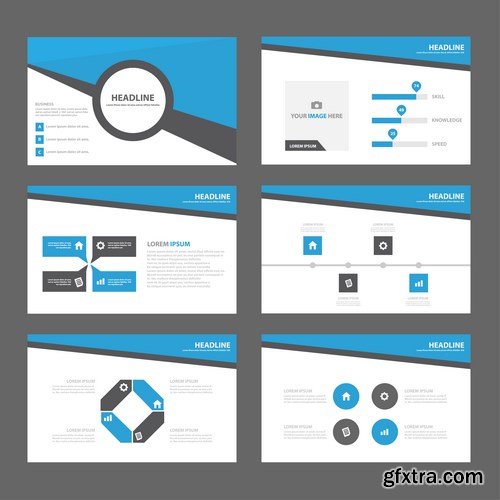 Polygon Infographic Presentation Template - 25xEPS