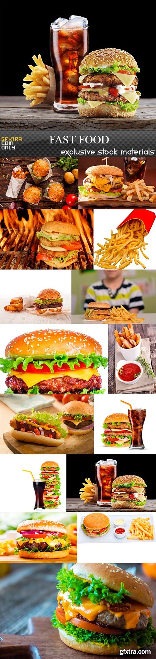 fast food 10, 15 x UHQ JPEG