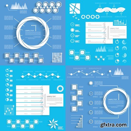 Design Elements for Infographics -  60x EPS