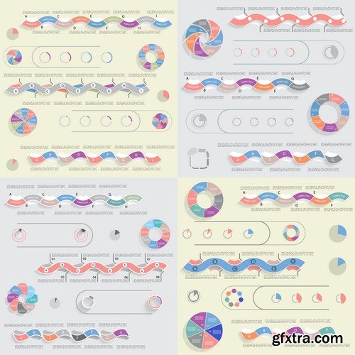 Design Elements for Infographics -  60x EPS