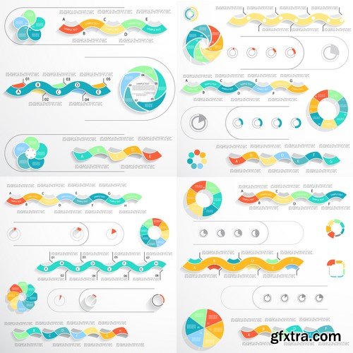 Design Elements for Infographics -  60x EPS