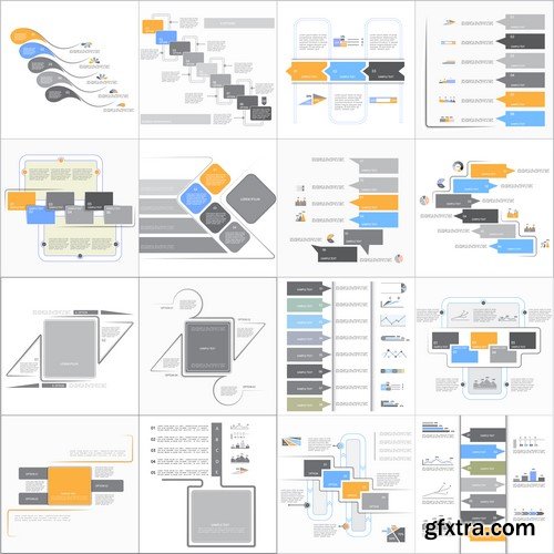 Design Elements for Infographics -  60x EPS