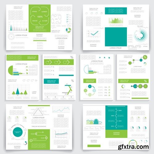 Design Elements for Infographics -  60x EPS