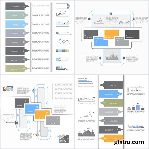 Design Elements for Infographics -  60x EPS