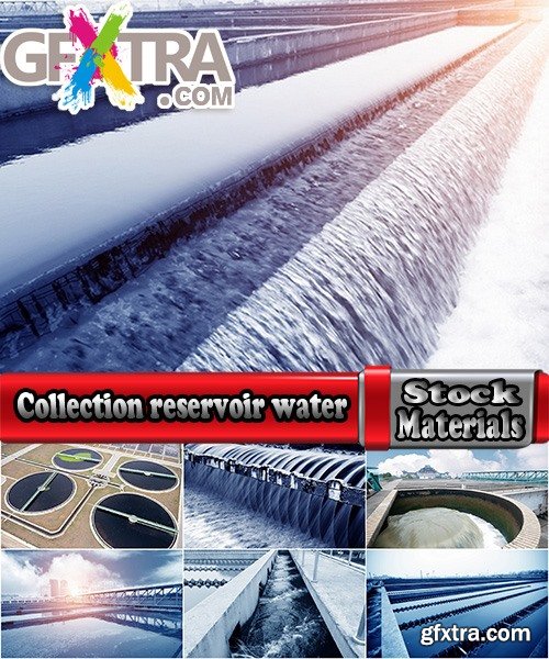 Collection reservoir water treatment reservoir dam 25 HQ Jpeg