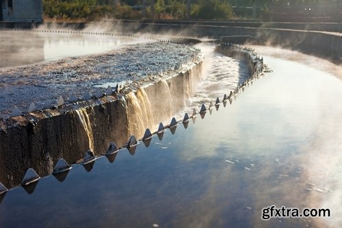 Collection reservoir water treatment reservoir dam 25 HQ Jpeg