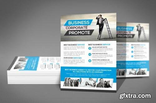 CreativeMarket Marketing Consulting Group Flyer 611234