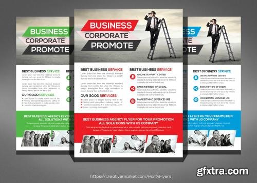 CreativeMarket Marketing Consulting Group Flyer 611234